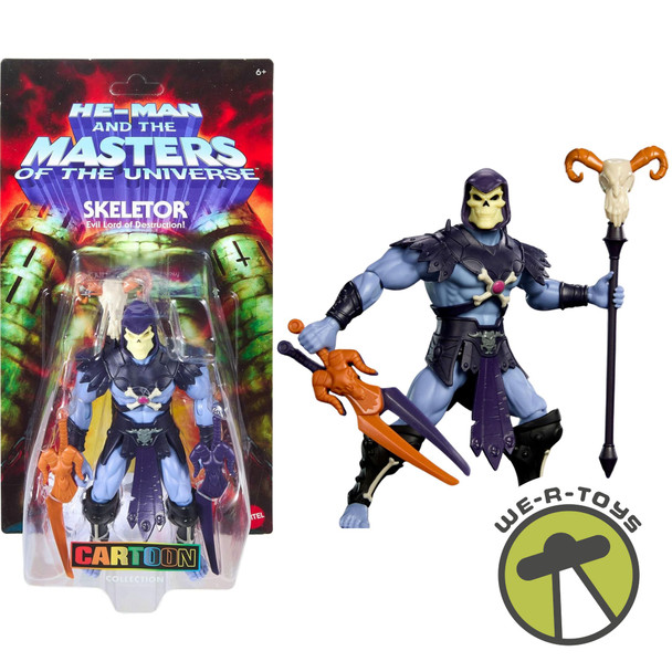 Masters of The Universe Origins 200X Cartoon Collection Skeletor Action Figure