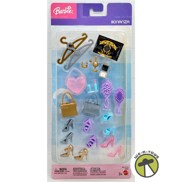 Barbie Bonanza Fashion Accessories Set 2003 Mattel C3343