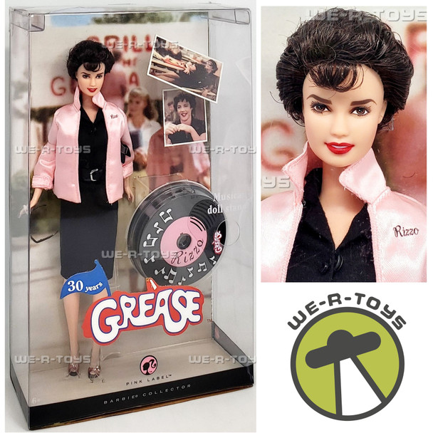 Grease Rizzo Race Day Barbie Doll Pink Label 2007 Mattel #M0681