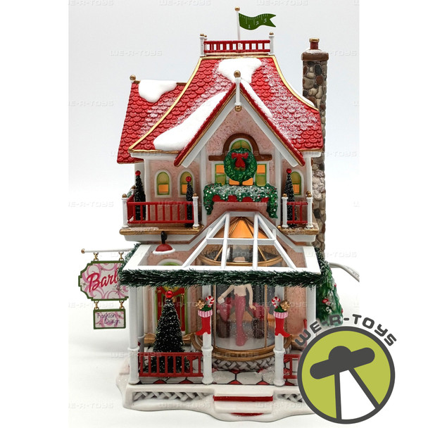 Department 56 Barbie Boutique Lighted House 2001 North Pole Series 56.56739