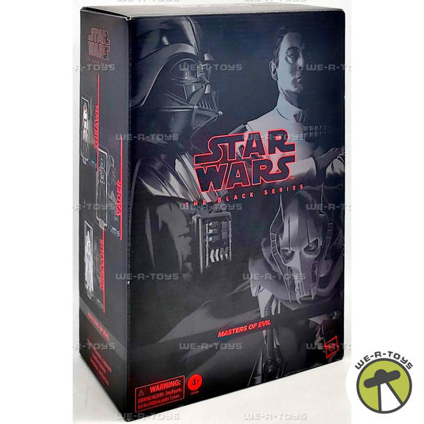 Star Wars The Black Series Masters of Evil Action Figure 3 Pk 2024 Hasbro G0659