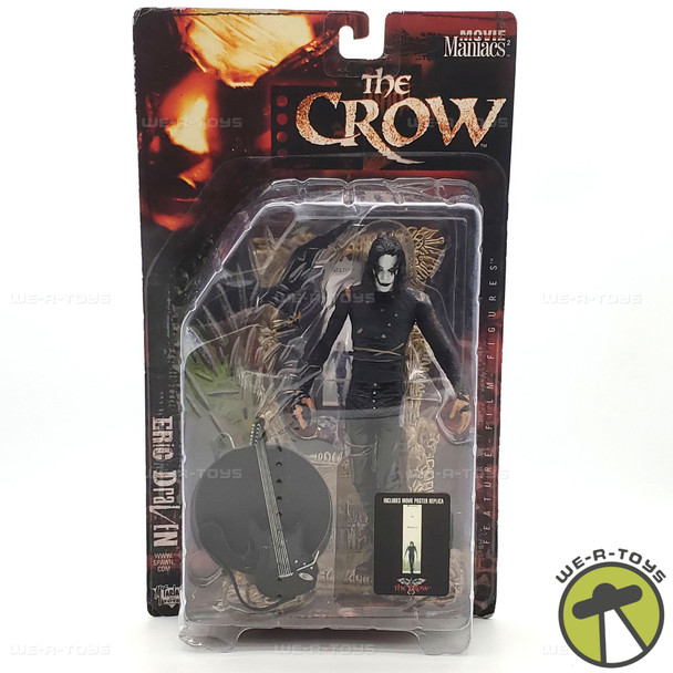 Movie Maniacs 2: The Crow Eric Draven Mcfarlane Action Figure NEW