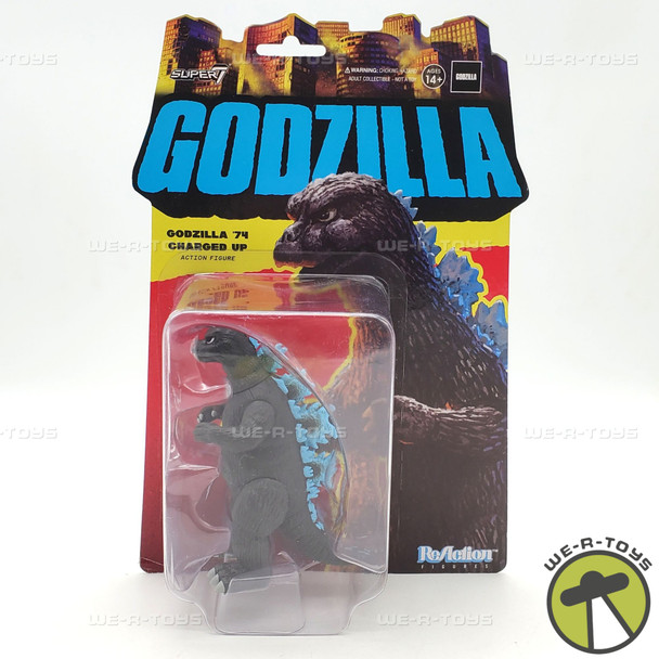 Toho Reaction Figures Wave 09 Godzilla Charged Up 74' Action Figure Super7