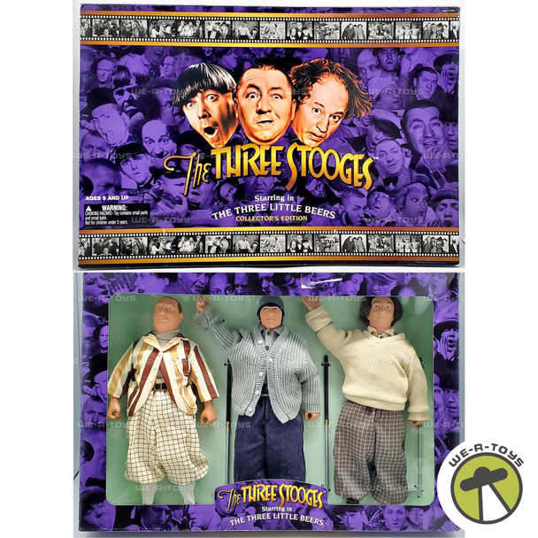 The Three Stooges The Three Little Beers Action Figure Set 27940