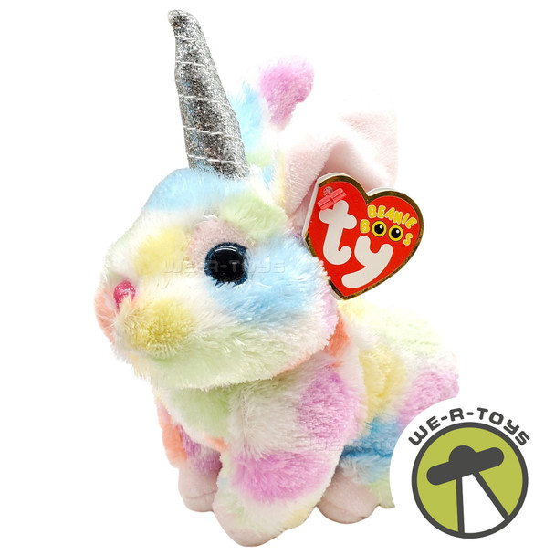 Ty Beanie Boos Begonia Unicorn Rabbit Plush