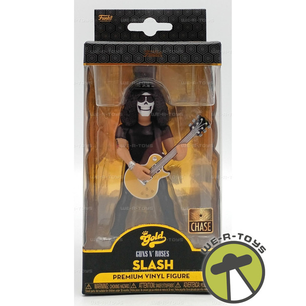 Guns N' Roses Slash 5 Inch Premium Chase Version Vinyl Figure 2021 Funko Gold