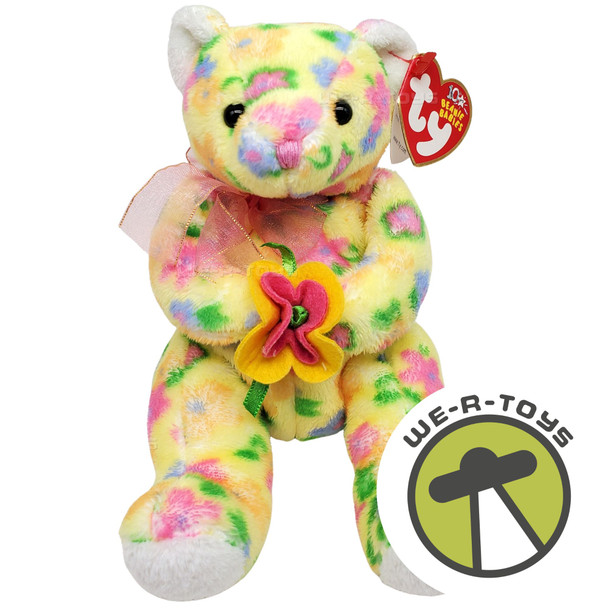Ty Beanie Babies Bloom the Bear Plush