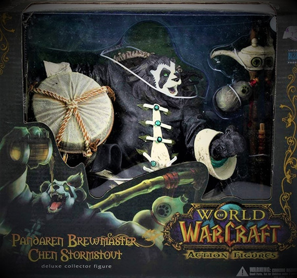 World of Warcraft Pandaren Brewmaster Chen Stormstout Action Figure DC Unlimited