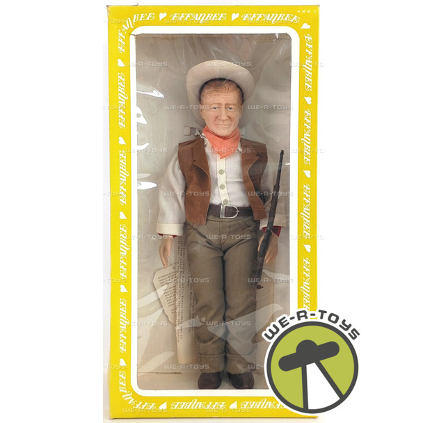 John Wayne 1981 Vintage Effanbee Legends Series Doll The Duke Symbol of The West