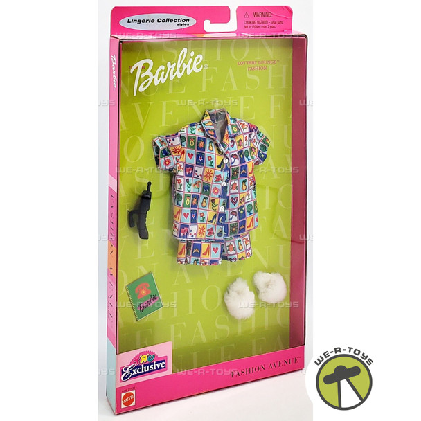 Barbie Fashion Avenue Lottery Lounge Fashion Set 2000 Mattel 27430