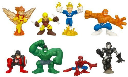 Marvel Super Hero Squad Collectors Pack 8 Action Figures Hasbro #78220