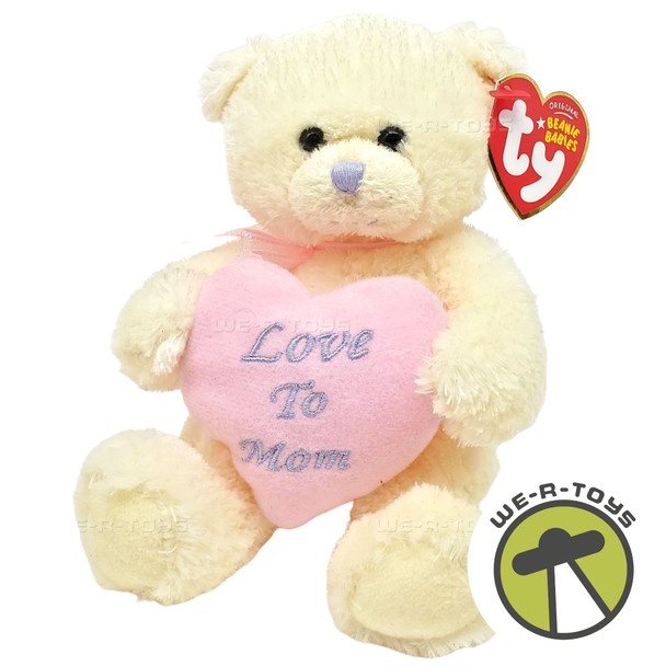 Ty Beanie Babies My Mom the Bear Mother's Day Plush