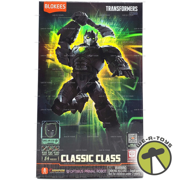 Transformers Optimus Primal Robot Blokees Model Kit 54 Pieces 2025 Hasbro #71145