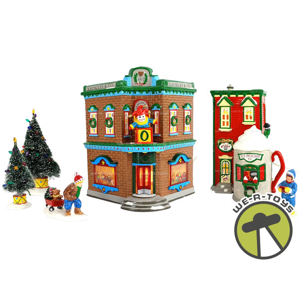 Department 56 Saturday Morning Downtown Start a Tradition Set Lighted Buildings