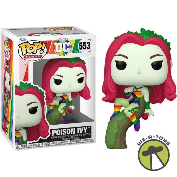 Funko Pop Heroes 553 DC Poison Ivy Vinyl Figure Pride 2025
