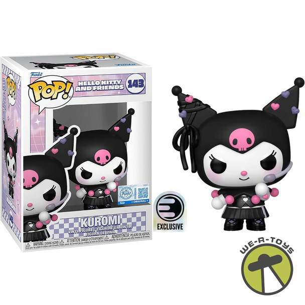 Funko Pop 143 Hello Kitty and Friends Kuromi K-Pop Vinyl Figure EE Exclusive