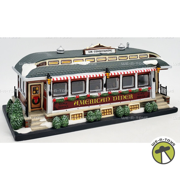Department 56 American Diner Christmas in the City 79939 No Cord & Inside Loose