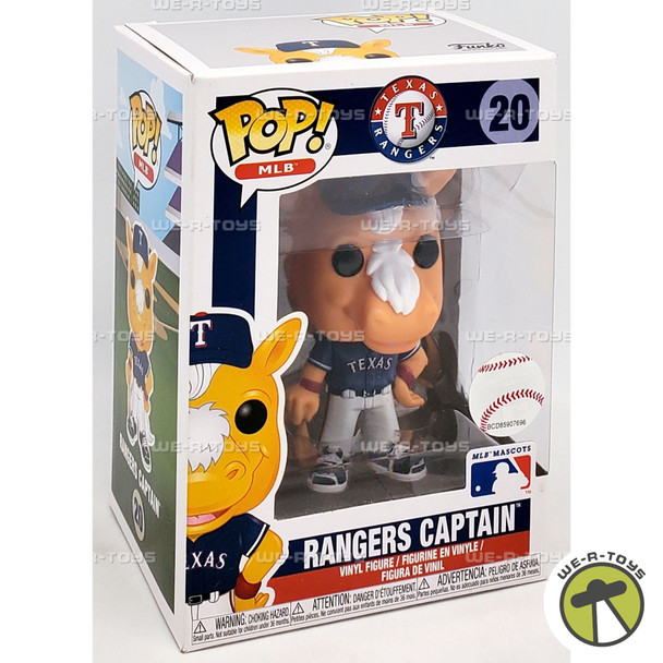 Funko POP MLB Texas Ranger's Captain 20 Vinyl Figure