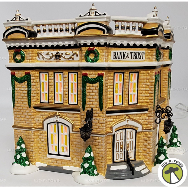 Department 56 Village Bank and Trust The Original Snow Village Collection 55002U