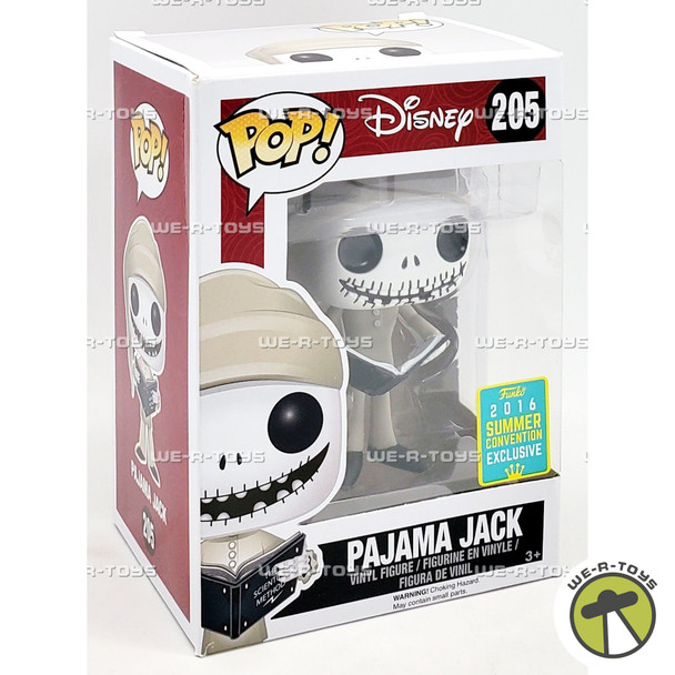 Funko POP Disney The Nightmare Before Christmas Pajama Jack 205 Vinyl Figure
