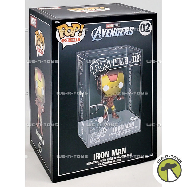 Funko POP Die Cast Marvel Studios The Avengers Iron Man 02 Figure 57088