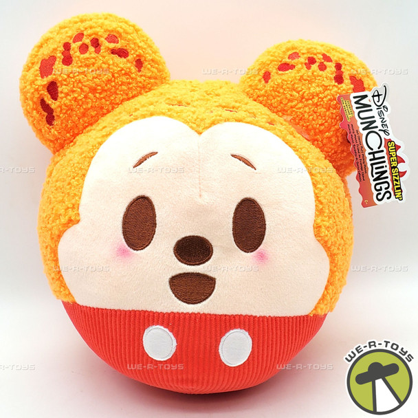Disney Super Sizzlin Munchlings Hot Cheese Puff Mickey Scented Plush 2024 NEW
