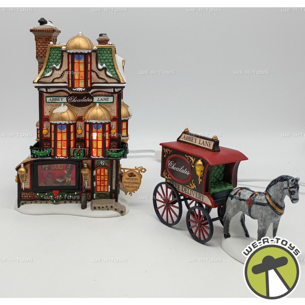 Department 56 Abbey Lane Chocolates Dickens Village Series Gift Set #58760