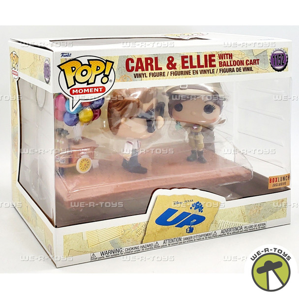 Funko POP Moment Disney Pixar UP Carl & Ellie with Balloon Cart 1152 Figures
