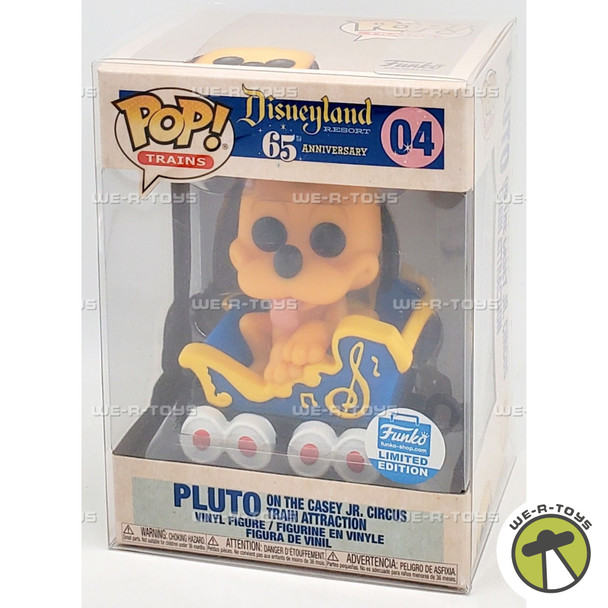 Funko POP Disneyland Resort Pluto on Casey Jr. Circus Train 04 Vinyl Figure