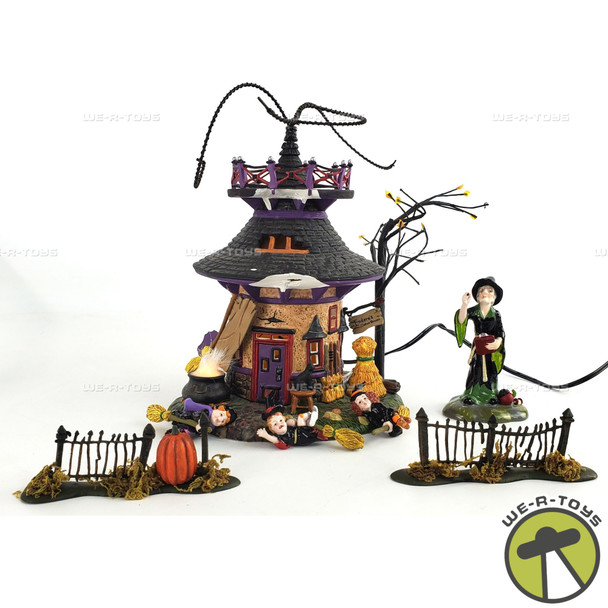 Department 56 Witch Way Flight School Snow Village No. 55347