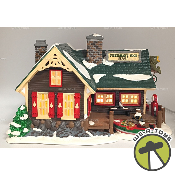 Department 56 Fisherman's Nook Resort The Original Snow Village #5460-7 Lighted