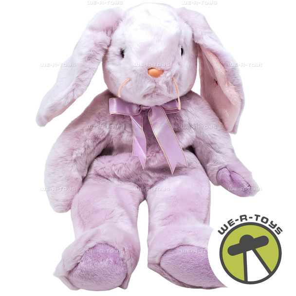 Ty Buddy Floppity the Rabbit Easter Plush Lilac 14 Inch