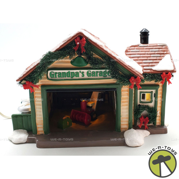 Department 56 The Original Snow Village Grandpa's Garage No. 4025318