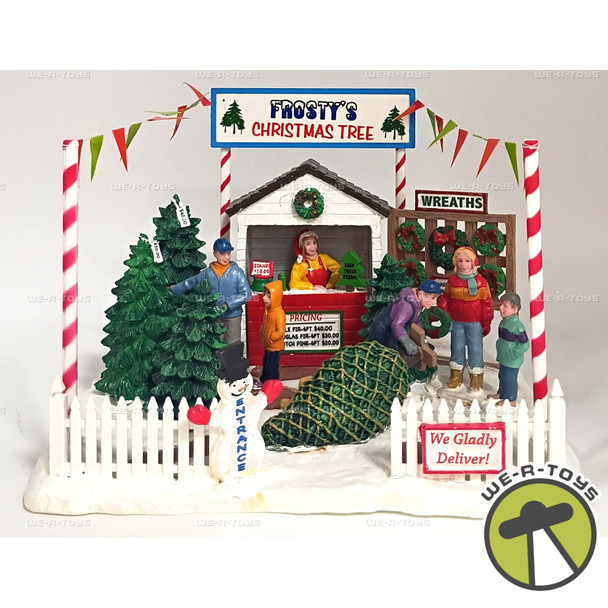 Lemax Frosty's Christmas Tree Lot Village Collection Table Accent Accessory