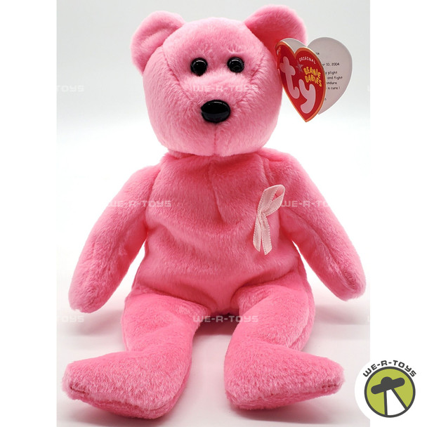 Ty Beanie Babies Aware the Bear Plush 2004