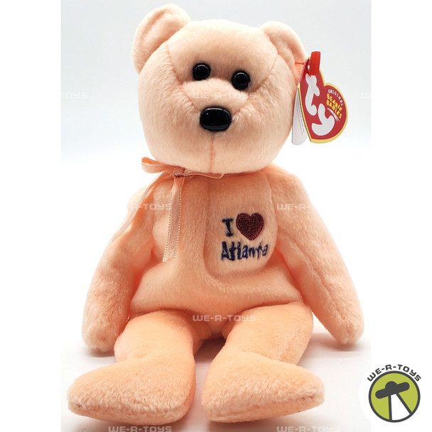 Ty Beanie Babies Atlanta the Bear Plush 2003