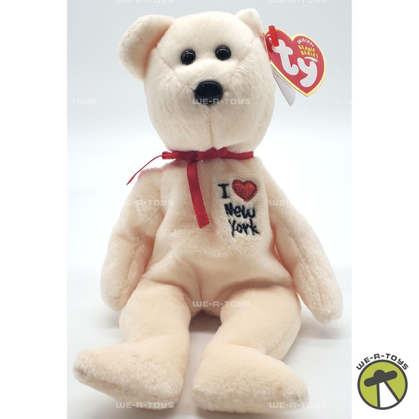 Ty Beanie Babies New York the Bear Plush 2003