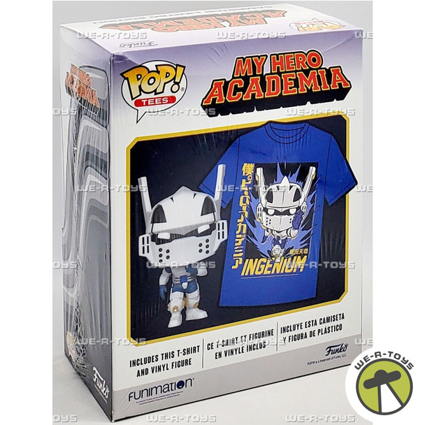 Funko POP Tees My Hero Academia Ingenium Figure and Shirt 46412