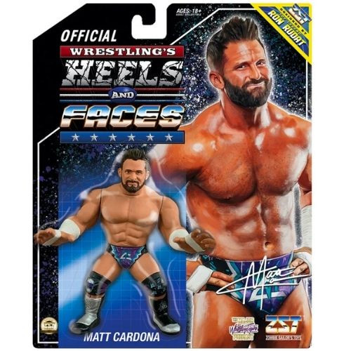 Wrestling's Heels and Faces Matt Cardona Figure Zombie Sailor's Toys IN STOCK