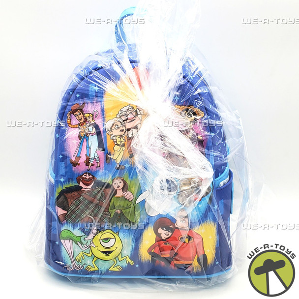 Loungefly Pixar Couples Mini Backpack NEW