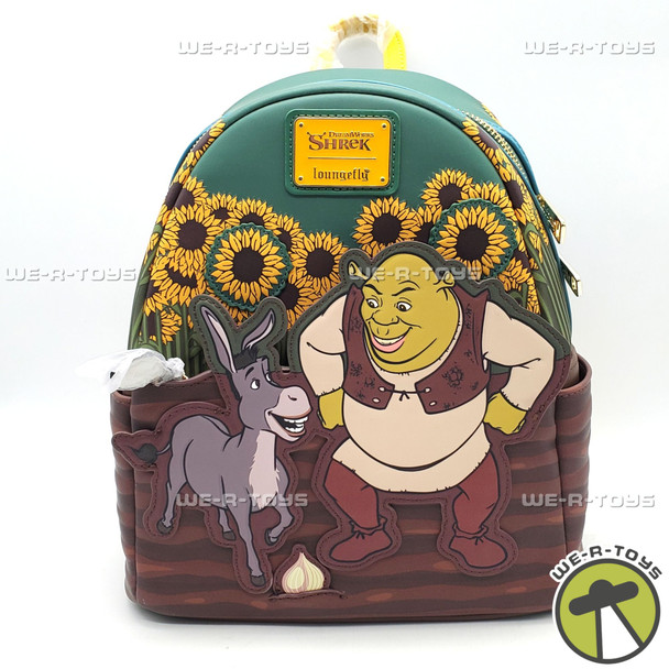 Loungefly DreamWorks Shrek Spring Vibes Mini Backpack NEW