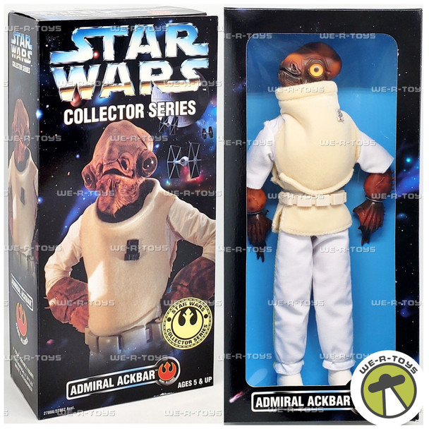 Star Wars Admiral Ackbar Collector Series 12 Inch Action Figure 1997 Hasbro