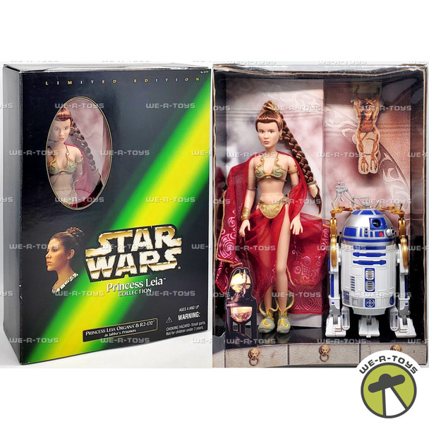 Star Wars Princess Leia Organa & R2-D2 as Jabba's Prisoners Figure Set Hasbro