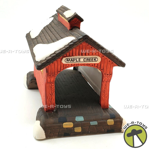 Department 56 Heritage Village Red Covered Bridge #5987-0