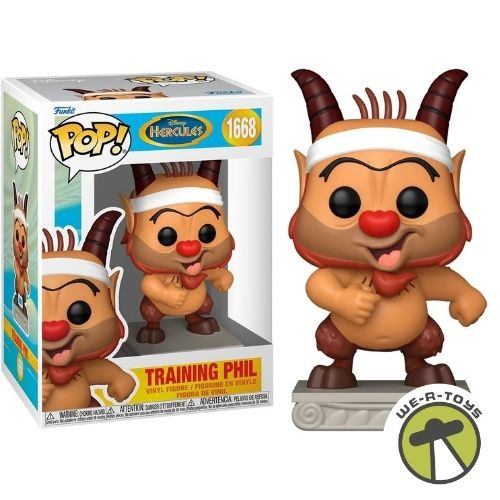Funko Pop Disney 1668 Hercules Training Phil Vinyl Figure