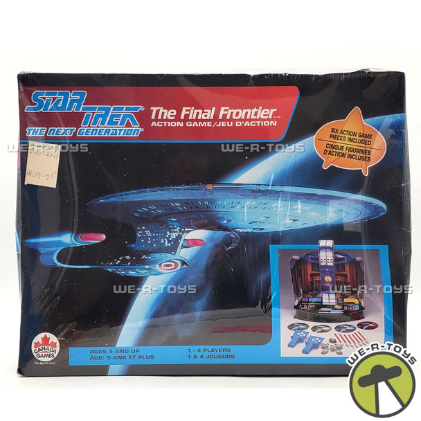 Star Trek TNG The Final Frontier Action Game 1993 Canada Games #67050 NEW