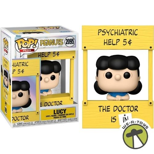Funko Pop Plus 2095 Peanuts Lucy with Doctor Stand Vinyl Figure