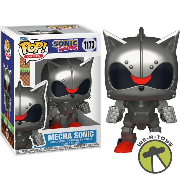 Funko Pop Games 1173 Sonic the Hedgehog Mecha Sonic Vinyl Figure