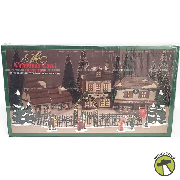 Department 56 21 Piece Holiday Trimming Accessory Set Christmas Carol Revisited