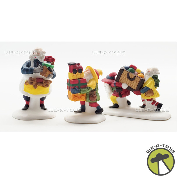 Department 56 North Pole Series Toymaker Elves #5602-2 Figure Set